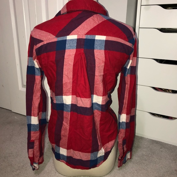 BDG Button Up Flannel - Picture 3 of 5